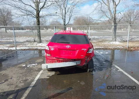 2010 Toyota Matrix S из США, поврежденный, VIN 2T1LE4EE4AC013304